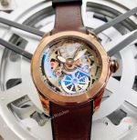 Replica Corum Watches Corum Bubble Squelette Rose Gold Skeleton Dial